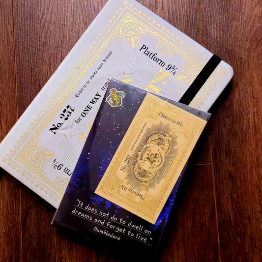 London to Hogwarts Train Ticket - Perfect for Fans of Harry Potter