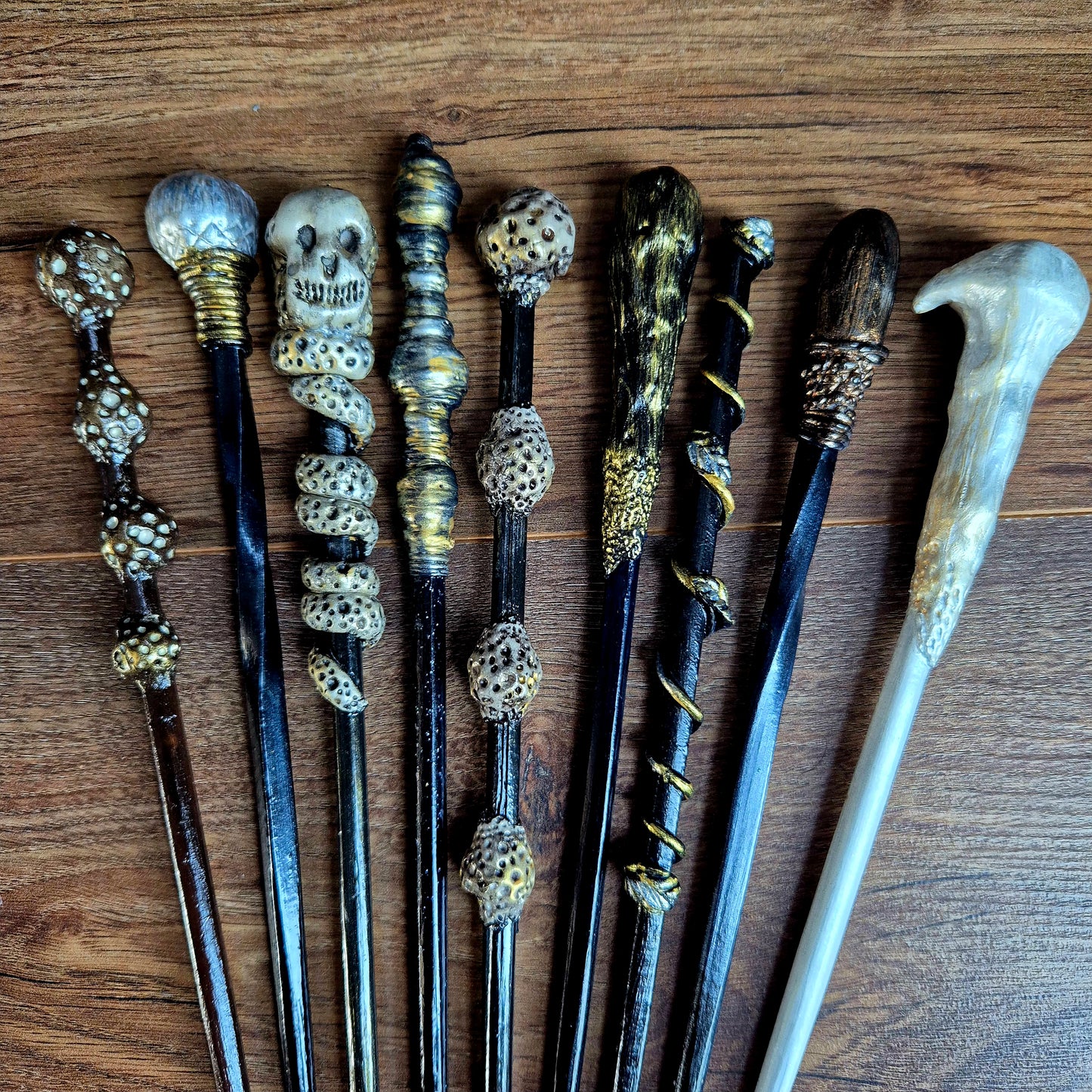 HANDMADE Harry Potter inspired wands