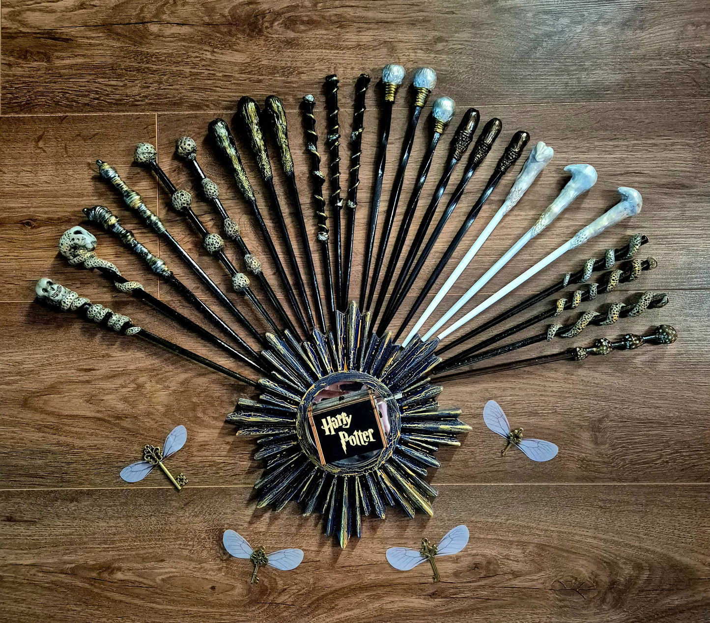 HANDMADE Harry Potter inspired wands