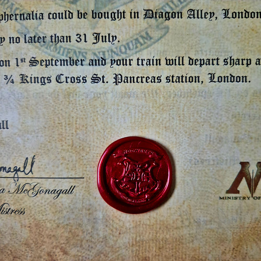Hogwarts  Inspired Acceptance Letter