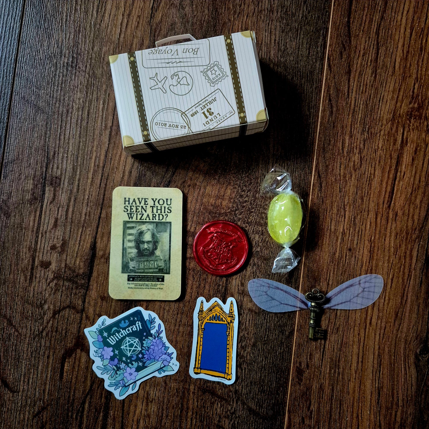 Hogwarts inspired Luggage Magical Pack